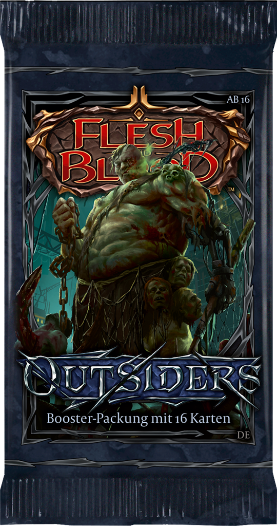 Flesh & Blood TCG - Outsiders Booster Display (24 Packs) - DE