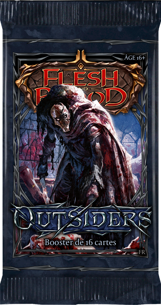 Flesh & Blood TCG - Outsiders Booster Display (24 Packs) - FR