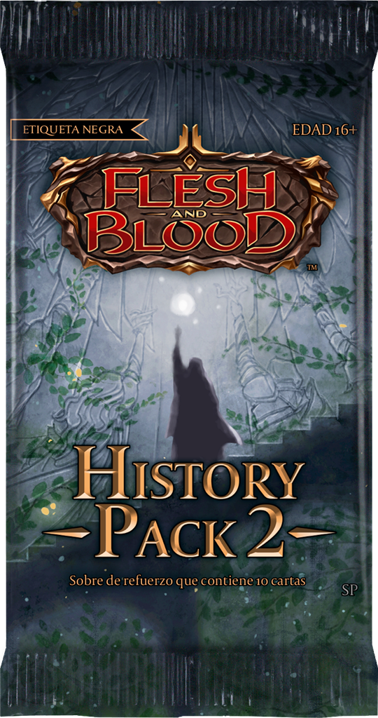 Flesh & Blood TCG - History Pack 2 Black Label (36 Packs) - SP