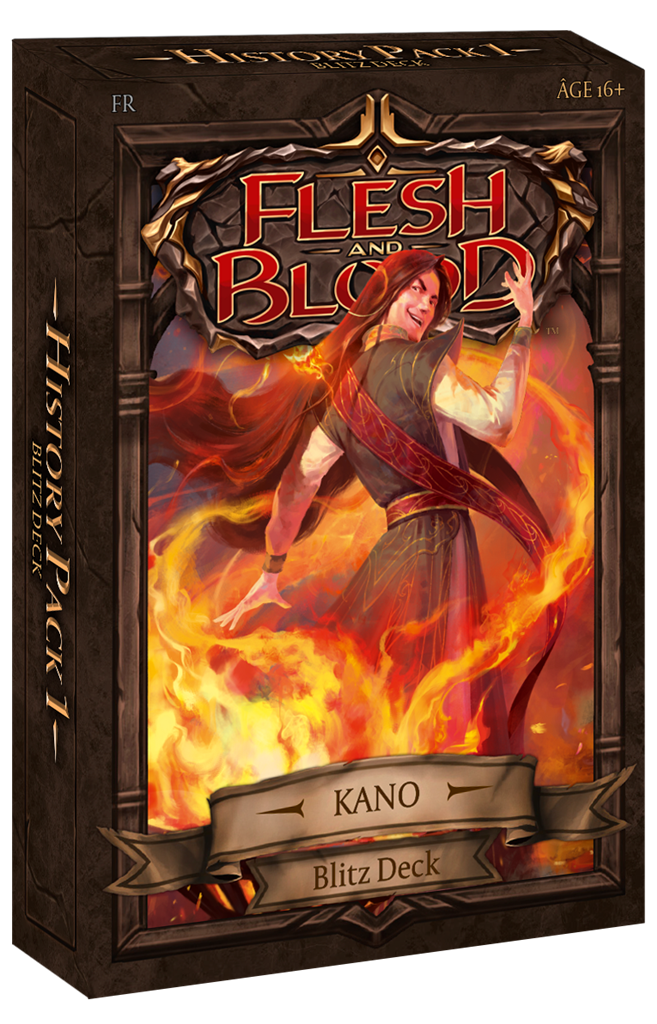 Flesh & Blood TCG - History Pack 1 Blitz Decks Display (6 Decks) - FR