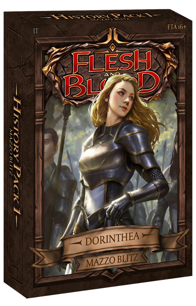 Flesh & Blood TCG - History Pack 1 Blitz Decks Display (6 Decks) - IT