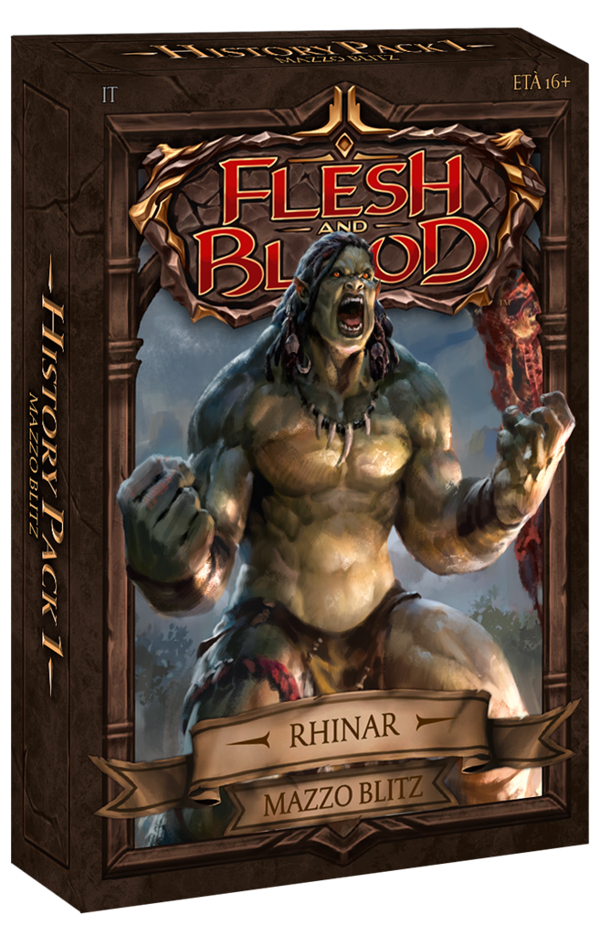 Flesh & Blood TCG - History Pack 1 Blitz Decks Display (6 Decks) - IT