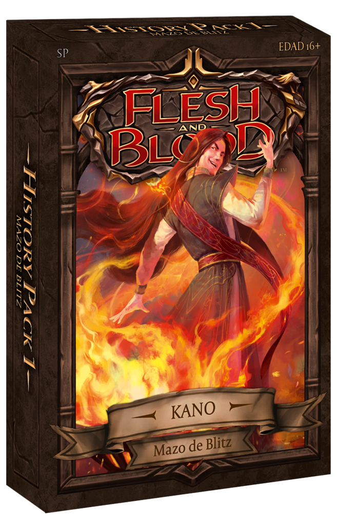 Flesh & Blood TCG - History Pack 1 Blitz Decks Display (6 Decks) - SP