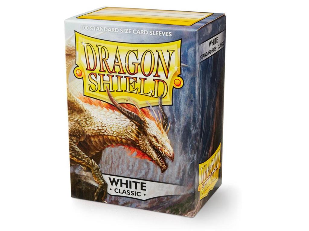 Dragon Shield Standard Sleeves - White (100 Sleeves)