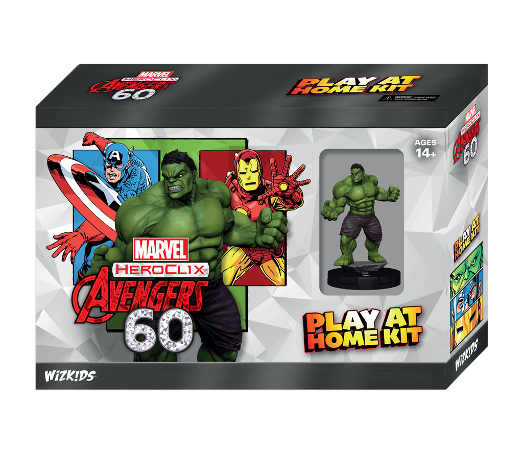 Marvel HeroClix: Avengers 60th Anniversary Play at Home Kit Hulk - EN