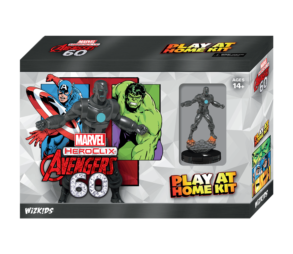 Marvel HeroClix: Avengers 60th Anniversary Play at Home Kit Iron Man EN