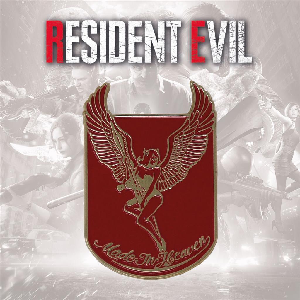 Resident Evil 2 25th anniversary XL Pin Badge