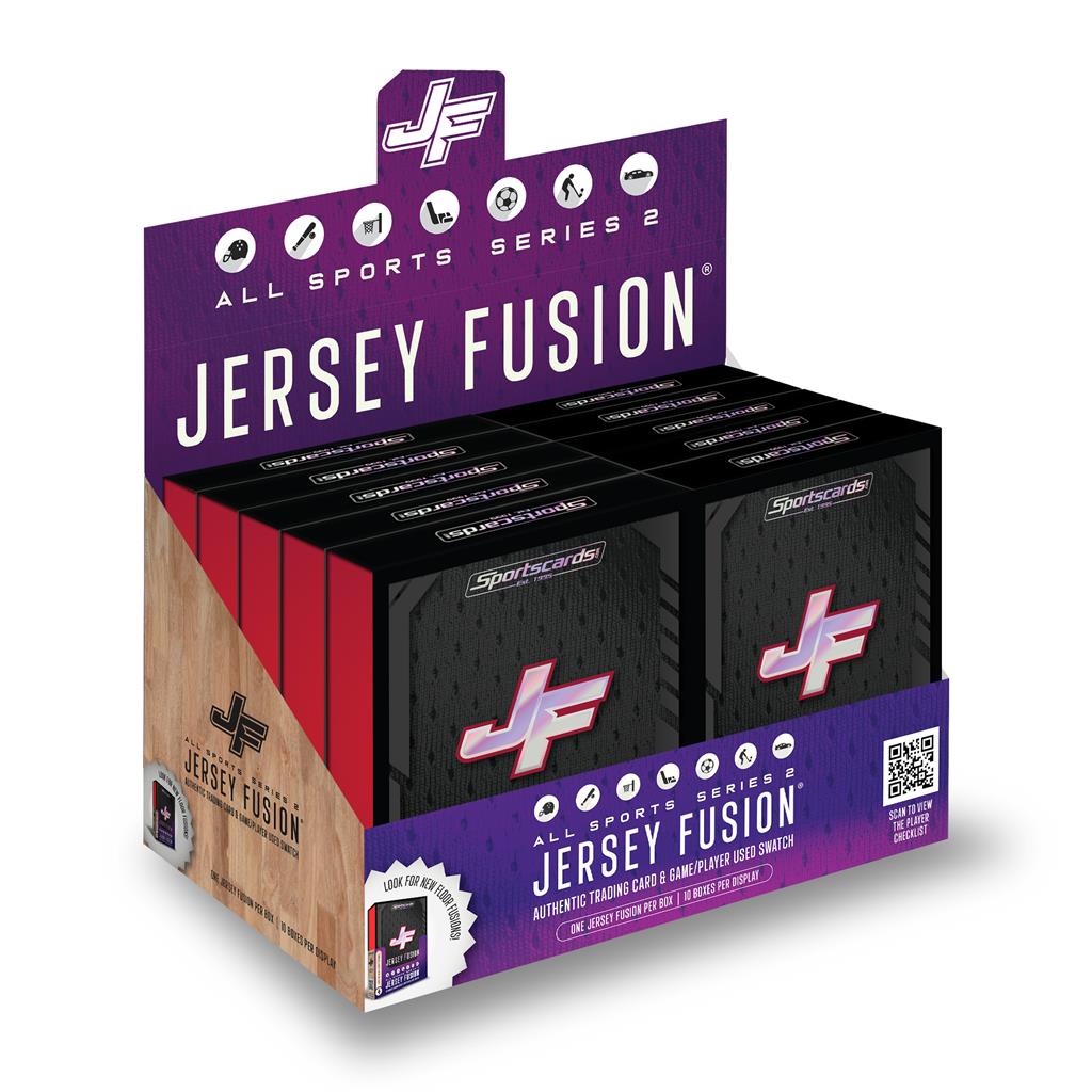 Jersey Fusion - All Sports 2023 Series 2 Hobby Box (10 Boxes)  - EN