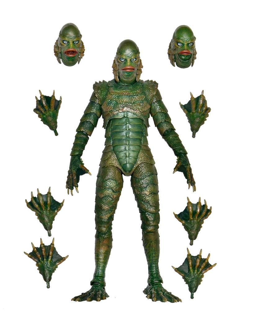Universal Monsters - 7” Scale Action Figure - Ultimate Creature from the Black Lagoon Figure (color)