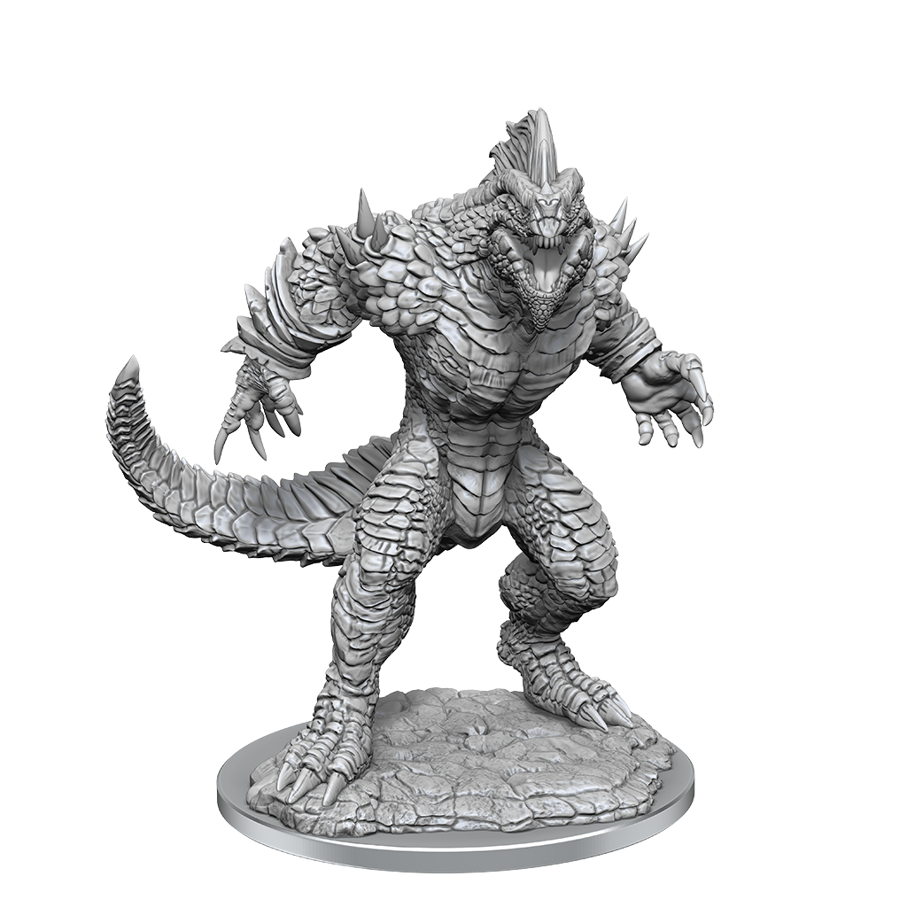 D&D Nolzur's Marvelous Miniatures: Lizardfolk Render - EN