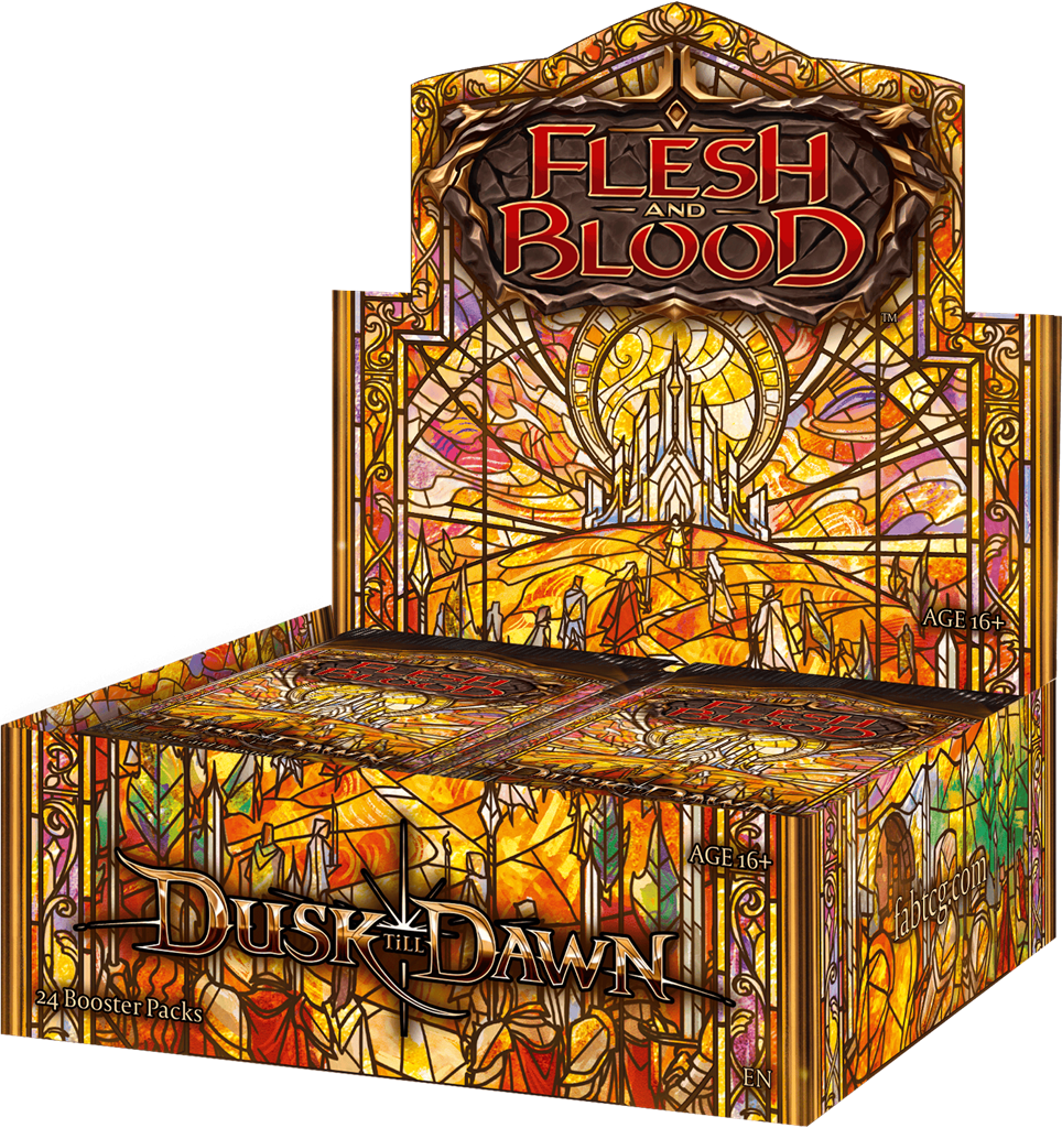 Flesh & Blood TCG - Dusk till Dawn Booster Display (24 Packs) - SP