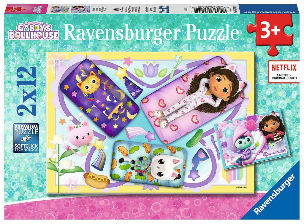 Ravensburger Puzzle - Gabby's Dollhouse 2x12pc