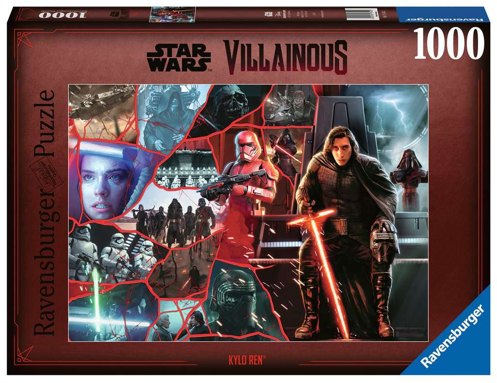 Ravensburger Puzzle - Star Wars Villainous: Kylo Ren 1000pc