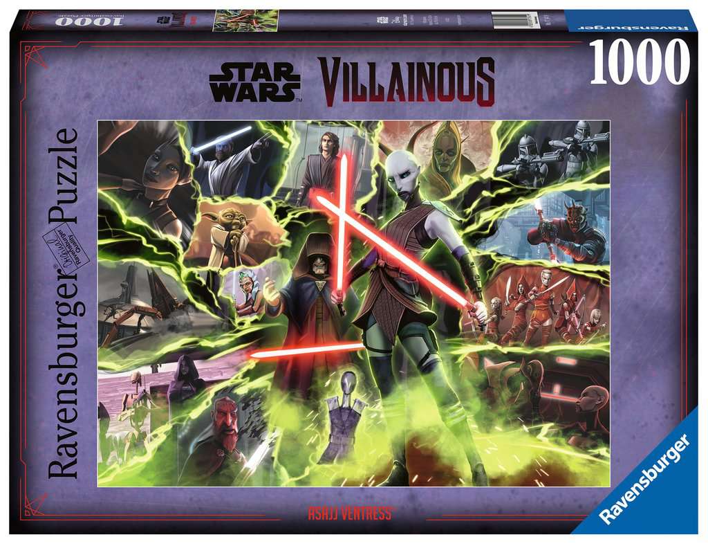 Ravensburger Puzzle - Star Wars Villainous: Asajj Ventress 1000pc