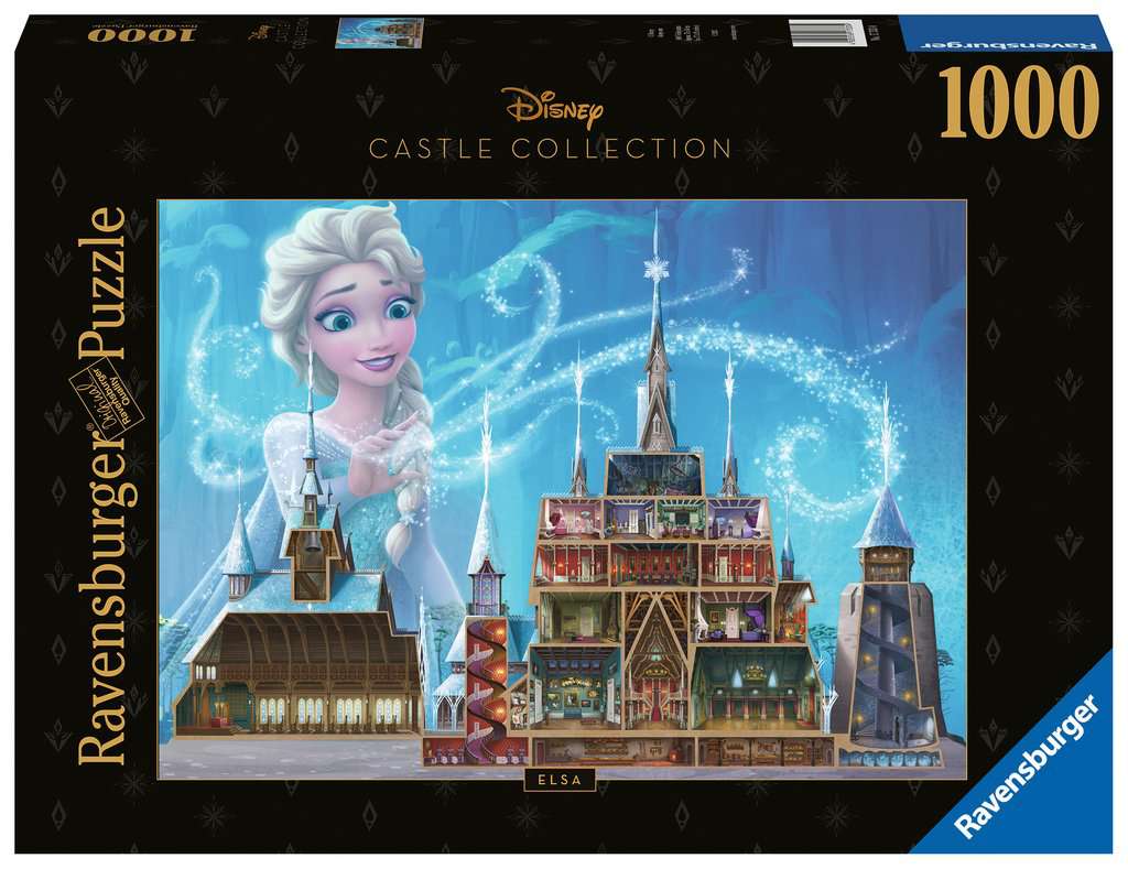 Ravensburger Puzzle - Disney Castles: Elsa 1000pc