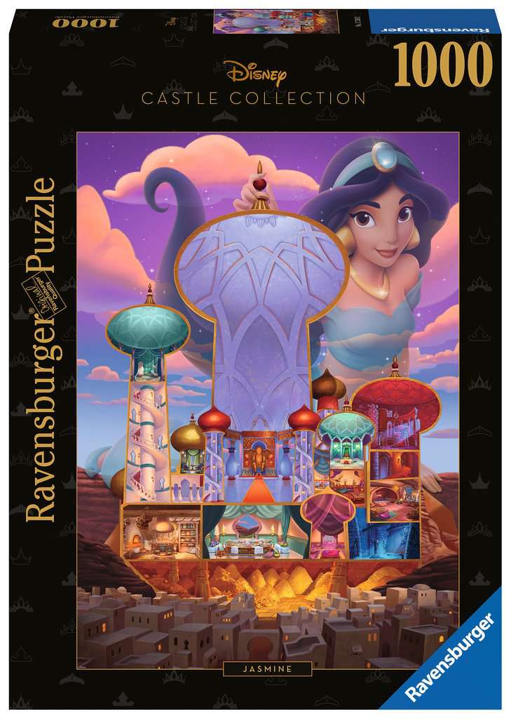 Ravensburger Puzzle - Disney Castles: Jasmine 1000pc