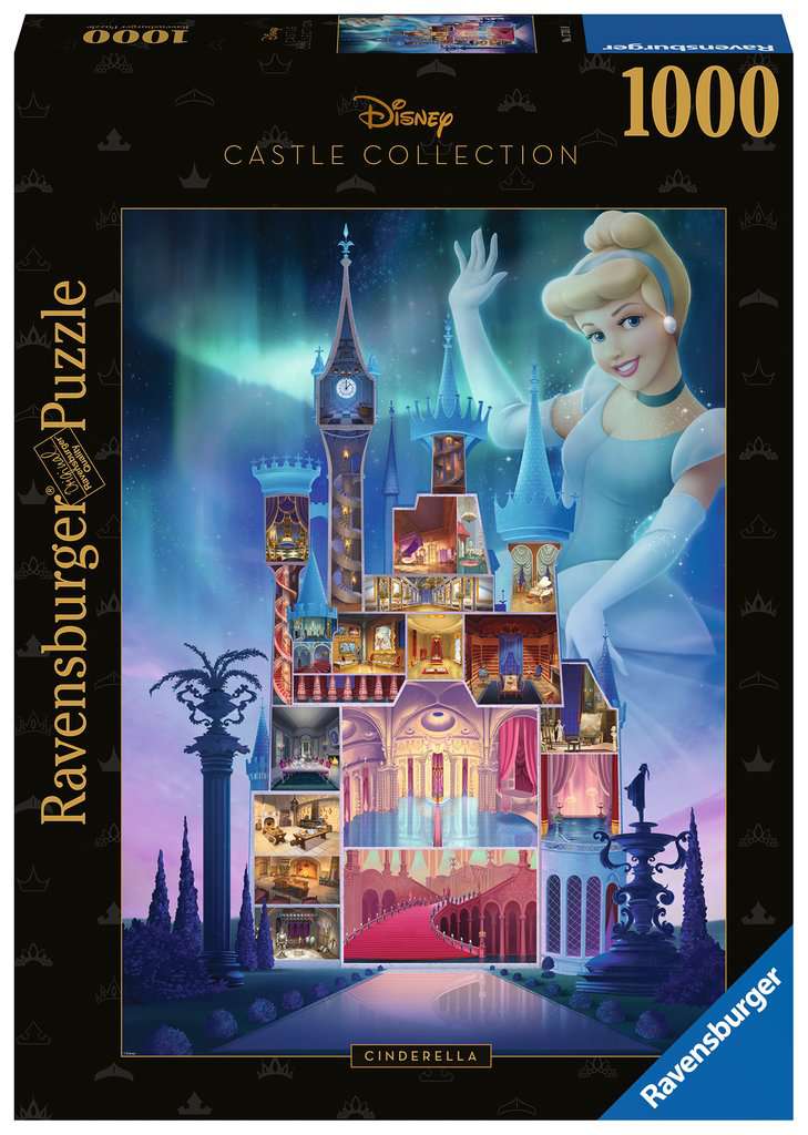 Ravensburger Puzzle - Disney Castles: Cinderella 1000pc