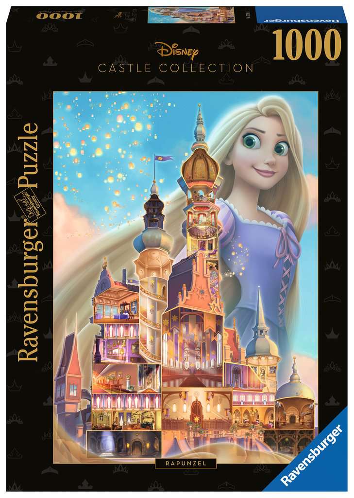 Ravensburger Puzzle - Disney Castles: Rapunzel 1000pc
