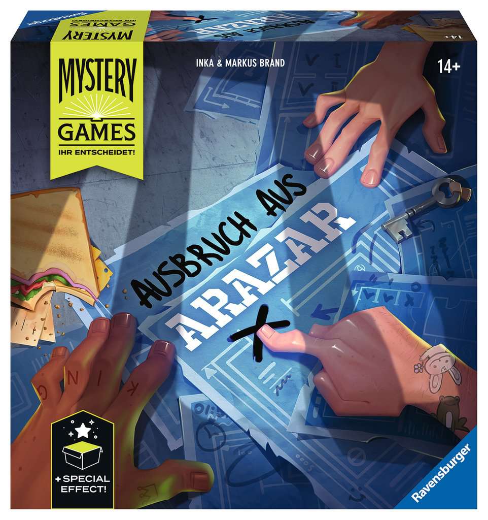 Ravensburger - Mystery Games - Der Ausbruch aus Arazar - DE
