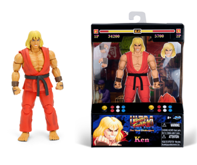 Street Fighter II Ken 6" Figure