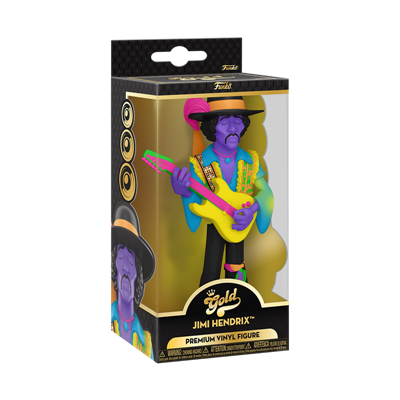 Funko POP! Vinyl Gold 5": Jimi Hendrix(BLKLT)