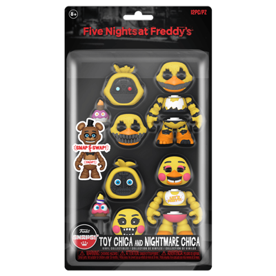 Funko POP! FNAF Snap: Nightmare Chica & Toy Chica 2PK