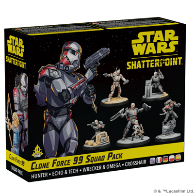 Star Wars: Shatterpoint - Clone Force 99 Squad Pack - EN/FR/PL/DE/SP