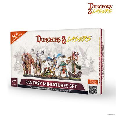 Dungeons & Lasers - Fantasy Miniatures Set - EN