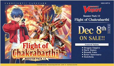 Cardfight!! Vanguard - Flight of Chakrabarthi Booster Display (16 Packs) - EN