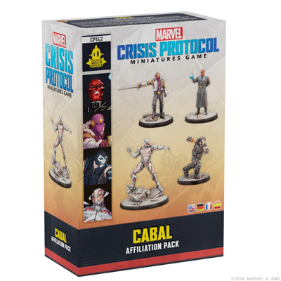 Marvel Crisis Protocol: Cabal Affiliation Pack - EN/FR/SP/DE
