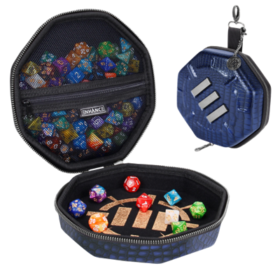 ENHANCE Tabletop RPGs Dice Tray & Case Collector's Edition (Purple)