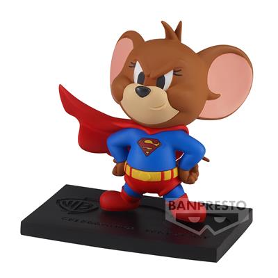 Tom And Jerry Figure Collection～Tom And Jerry As Superman～WB100th Anniversary Ver.(B:Jerry)