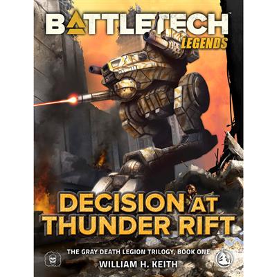 Battletech Decision At Thunder Rift Premium Hardback Novel - EN