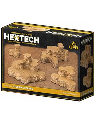 HexTech - Battlefield in a Box Terrain: Volume 1 Atlean Steppes (x4 / Battletech)