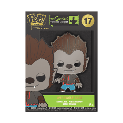 Funko POP! Pins: Simpsons - Werewolf Bart w/ch (Glow)