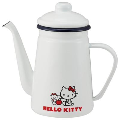 Enamel Tea Pot 1,1l Tiny Chum - Hello Kitty