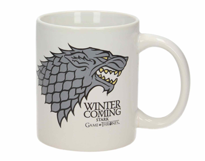 Winter Is Coming Stark Ceramic Mug Game Of Thrones
