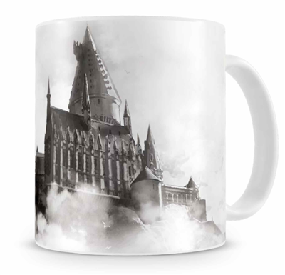 Hogwarts White Ceramic Mug Harry Potter                                                           