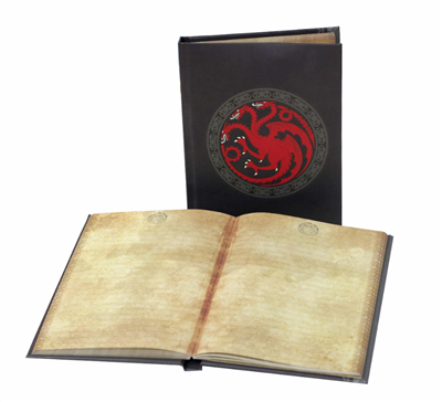 Targaryen Notebook W/Light Game Of Thrones       