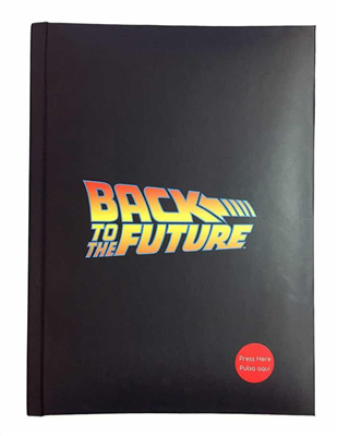 Back To The Future Logo Notebook W/Light Back To The Future                                       