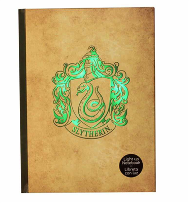 Slytherin Light-Up Notebook Harry Potter         