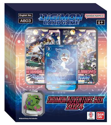 Digimon Card Game Adventure Box 3 AB03 Display (8 Boxes) - EN