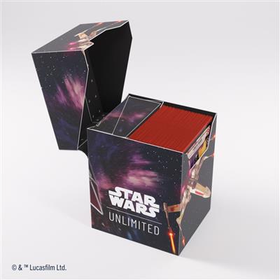 Gamegenic - Star Wars: Unlimited Soft Crate - X-Wing/TIE Fighter