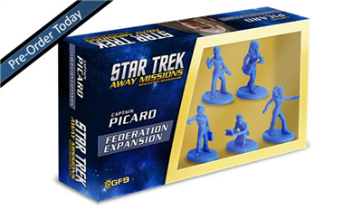 Star Trek: Away Missions - TNG Federation Away Team: Picard +4