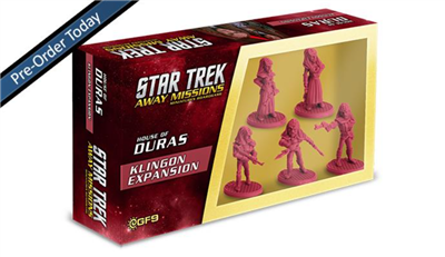 Star Trek: Away Missions - TNG Klingon Away Team: Duras Sisters +3