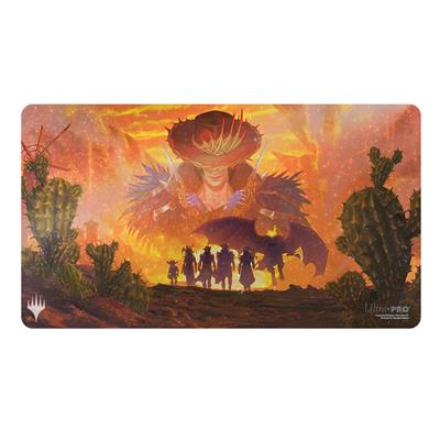 UP - Outlaws of Thunder Junction AR Enhanced Holofoil Playmat Z for Magic: The Gathering