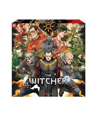 Gaming Puzzle: The Witcher Nilfgaard Puzzle 500pcs