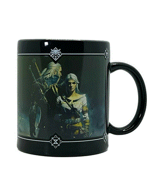 The Witcher 3 Geralt & Ciri Heat Reveal Mug