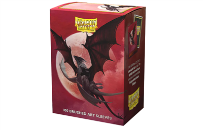 Dragon Shield Brushed Art Sleeves - Valentines 2024 (100 Sleeves)