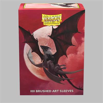 Dragon Shield Brushed Art Sleeves - Valentines 2024 (100 Sleeves)